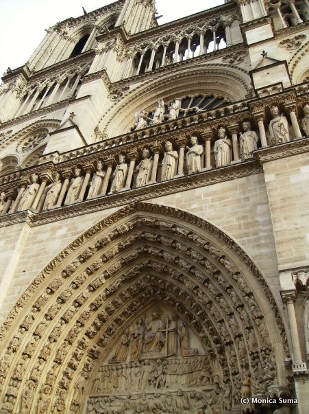 Notre Dame de Paris entrance