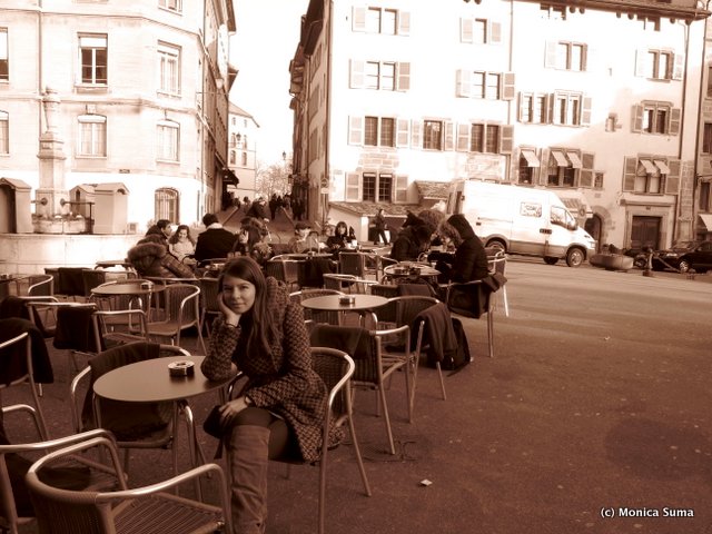 Geneva Old Town cafe