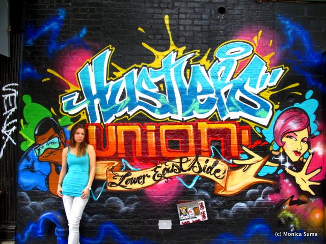 Lower East Side graffitti