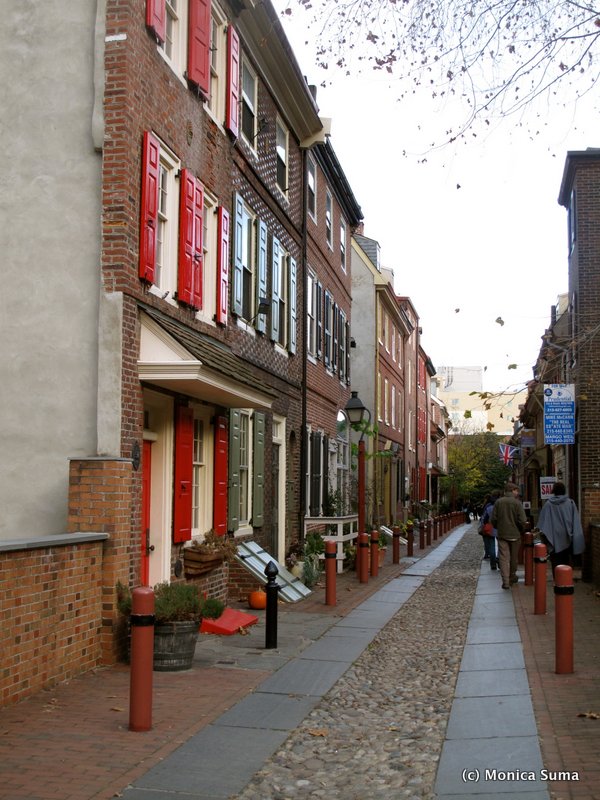 Elfreth's Alley Old City Philadelphia